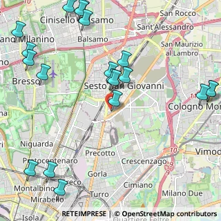 Mappa Piazza Don Enrico Mapelli, 20099 Sesto San Giovanni MI, Italia (2.8715)