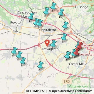 Mappa Via Cav. di V. Veneto, 25039 Travagliato BS, Italia (4.881)