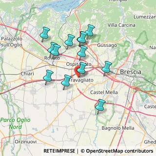 Mappa Via Cav. di V. Veneto, 25039 Travagliato BS, Italia (6.49692)