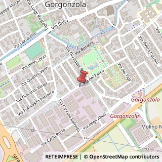 Mappa Via del Parco, 29, 20064 Gorgonzola, Milano (Lombardia)