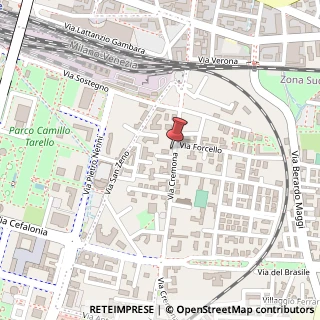 Mappa Via Cremona, 58, 25124 Brescia, Brescia (Lombardia)