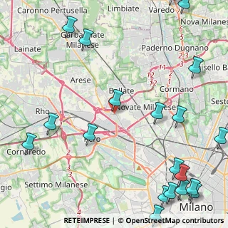 Mappa Via Grigna, 20021 Baranzate MI, Italia (6.6545)