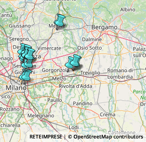 Mappa Via I. Newton, 20062 Cassano d'Adda MI, Italia (17.825)