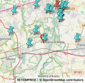 Mappa Via I. Newton, 20062 Cassano d'Adda MI, Italia (5.046)