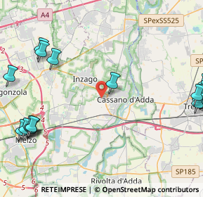 Mappa Via I. Newton, 20062 Cassano d'Adda MI, Italia (6.487)