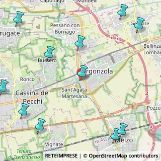Mappa Via Milano, 20064 Gorgonzola MI, Italia (3.19091)