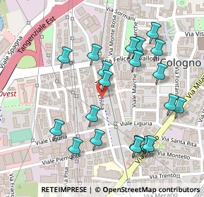 Mappa Viale Emilia, 20093 Cologno Monzese MI, Italia (0.256)