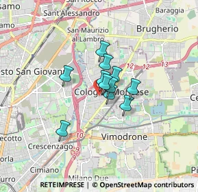 Mappa Viale Emilia, 20093 Cologno Monzese MI, Italia (0.91)