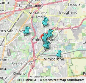 Mappa Viale Emilia, 20093 Cologno Monzese MI, Italia (1.00818)