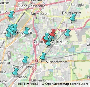 Mappa Viale Emilia, 20093 Cologno Monzese MI, Italia (2.26588)