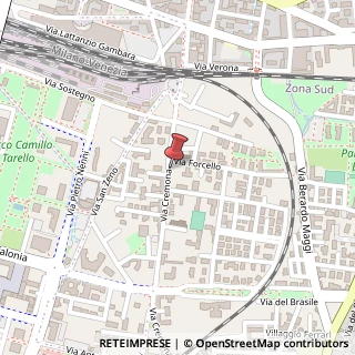 Mappa Via Cremona, 47, 25124 Corte Franca, Brescia (Lombardia)