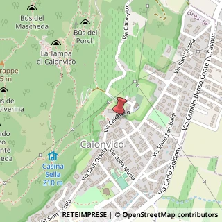 Mappa Via Caionvico, 10, 25135 Brescia, Brescia (Lombardia)
