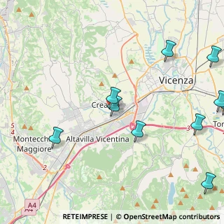 Mappa Via Brescia, 36051 Creazzo VI, Italia (5.87455)