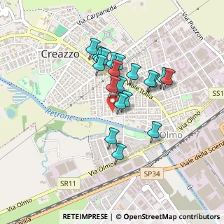 Mappa Via Brescia, 36051 Creazzo VI, Italia (0.354)