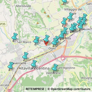 Mappa Via Brescia, 36051 Creazzo VI, Italia (2.5295)