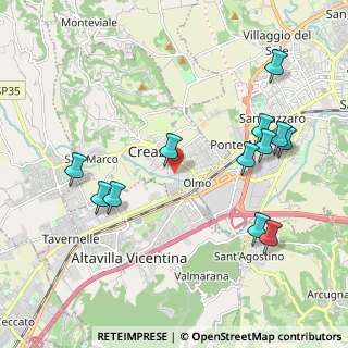 Mappa Via Brescia, 36051 Creazzo VI, Italia (2.2425)
