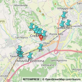 Mappa Via Brescia, 36051 Creazzo VI, Italia (1.92154)