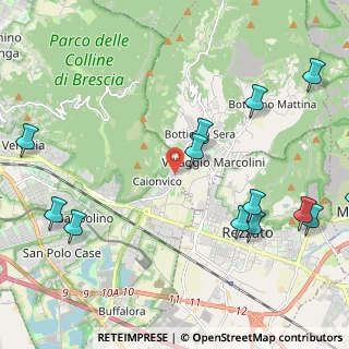 Mappa Via Camillo Benso Conte di Cavour, 25082 Botticino BS, Italia (2.75231)