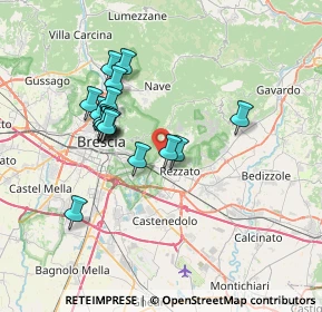 Mappa Via Camillo Benso Conte di Cavour, 25082 Botticino BS, Italia (6.23235)