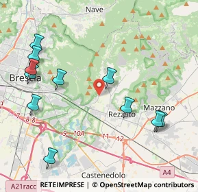 Mappa Via Camillo Benso Conte di Cavour, 25082 Botticino BS, Italia (4.81)