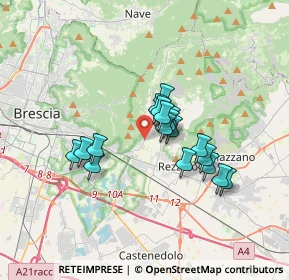 Mappa Via Camillo Benso Conte di Cavour, 25082 Botticino BS, Italia (2.59111)