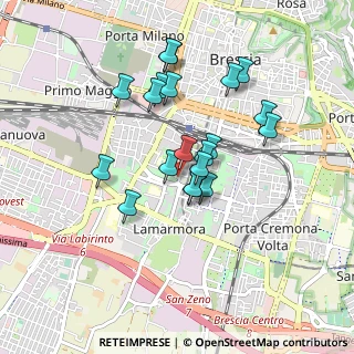 Mappa Lamarmora, 25125 Brescia BS, Italia (0.7495)
