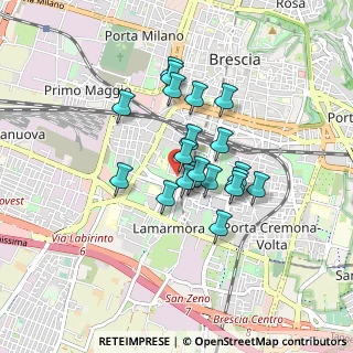 Mappa Lamarmora, 25125 Brescia BS, Italia (0.646)