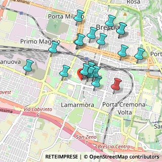 Mappa Lamarmora, 25125 Brescia BS, Italia (0.8705)