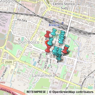 Mappa Lamarmora, 25125 Brescia BS, Italia (0.2925)