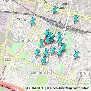 Mappa Lamarmora, 25125 Brescia BS, Italia (0.3495)