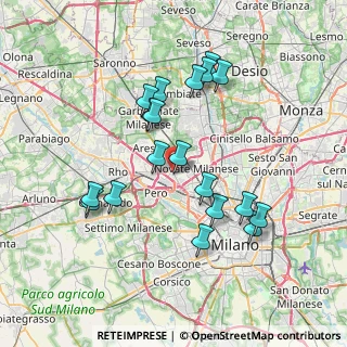 Mappa Via Milano, 20021 Baranzate MI, Italia (7.03263)
