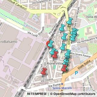 Mappa Via Monte Sabotino, 20099 Sesto San Giovanni MI, Italia (0.2325)