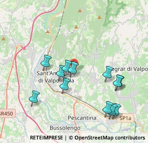 Mappa Via Don A. Vinco, 37015 Sant'Ambrogio di Valpolicella VR, Italia (3.9375)