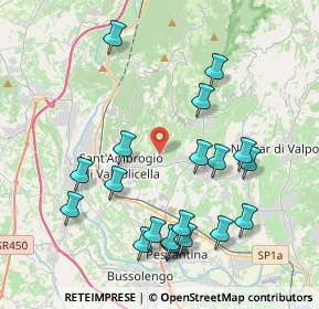 Mappa Via Don A. Vinco, 37015 Sant'Ambrogio di Valpolicella VR, Italia (4.3375)