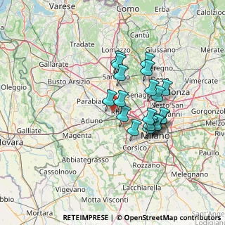 Mappa Via Tito Livio, 20017 Rho MI, Italia (11.3585)