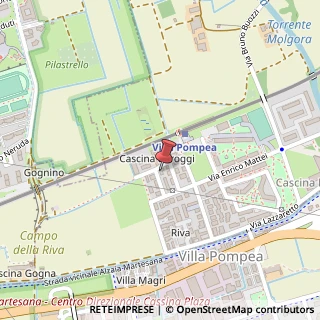 Mappa Via Salvo d'Acquisto, 13, 20064 Gorgonzola, Milano (Lombardia)
