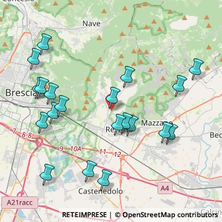 Mappa Via G. Pastore, 25082 Botticino BS, Italia (4.7585)