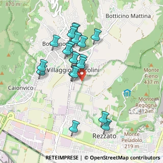 Mappa Via G. Pastore, 25082 Botticino BS, Italia (0.8555)