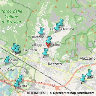 Mappa Via G. Pastore, 25082 Botticino BS, Italia (2.84929)