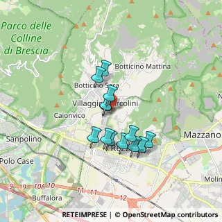 Mappa Via G. Pastore, 25082 Botticino BS, Italia (1.33615)