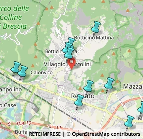 Mappa Via G. Pastore, 25082 Botticino BS, Italia (2.30273)