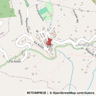 Mappa Via Aosta, 23, 10010 Andrate, Torino (Piemonte)
