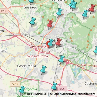 Mappa Via Padova, 25100 Brescia BS, Italia (6.07333)