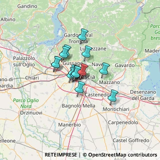 Mappa Via Padova, 25100 Brescia BS, Italia (7.98667)