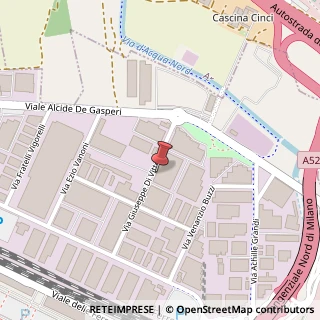 Mappa Via Alcide De Gasperi, 120, 20017 Rho, Milano (Lombardia)