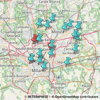 Mappa Via Milano, 20099 Sesto San Giovanni MI, Italia (7.138)