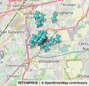 Mappa Via Sentati, 20093 Cologno Monzese MI, Italia (0.913)