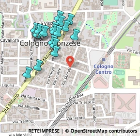 Mappa Via Sentati, 20093 Cologno Monzese MI, Italia (0.2525)