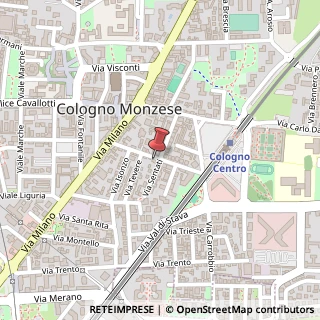 Mappa Via Sentati, 26, 20093 Cologno Monzese, Milano (Lombardia)