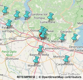 Mappa Via Luigi Rizzo, 25125 Brescia BS, Italia (16.86077)